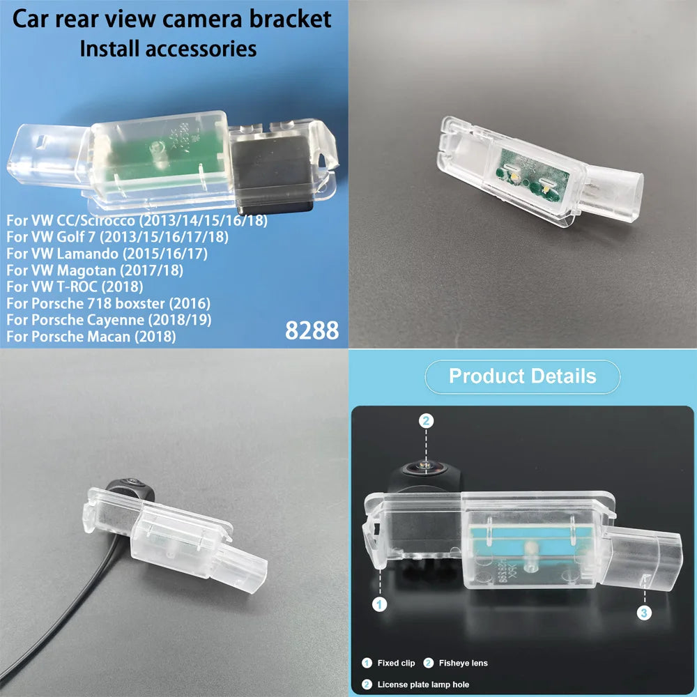 AHD 1080P CVBS Car Reverse Backup Rear View Camera Golf Passat Seat