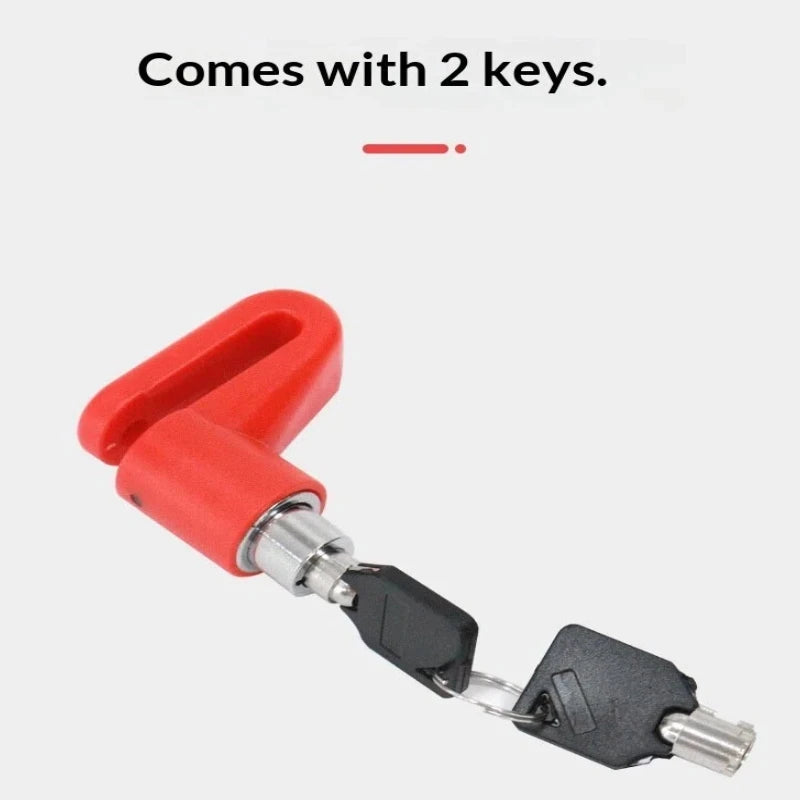 Anti-theft Lock Electric Scooter Disc Brake Steel Wire Bicycle