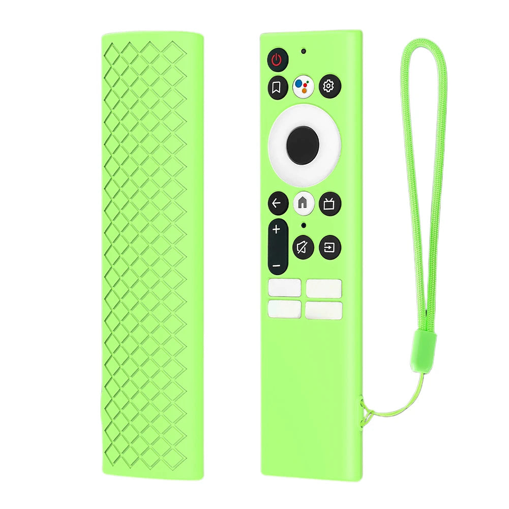 Silicone Remote Case Protective Controller Sleeve Skin TV Remote Control Case Remote Cover for Skyworth TC9012 55Q20 Remote Zpaxo Luminous Green China Mainland