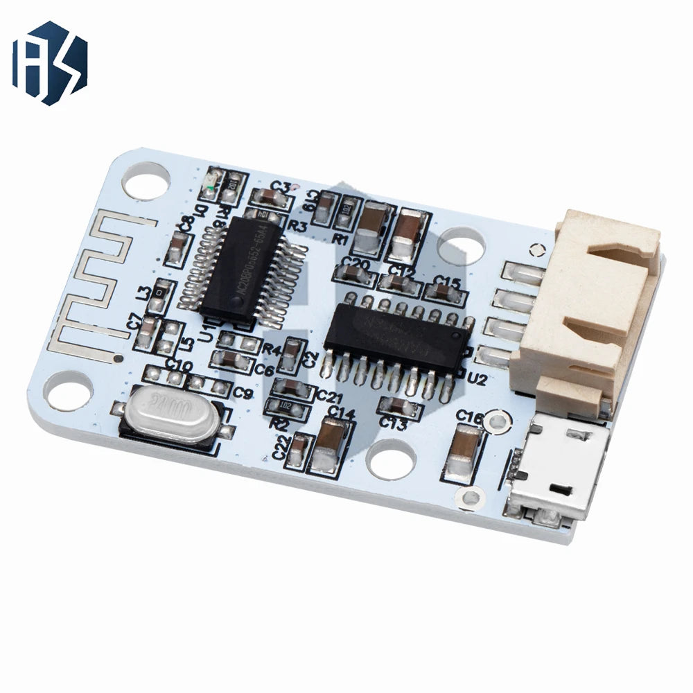3W Dual Channel Bluetooth 4 0 BLE Receiver Module 5V Micro USB Power Zpaxo