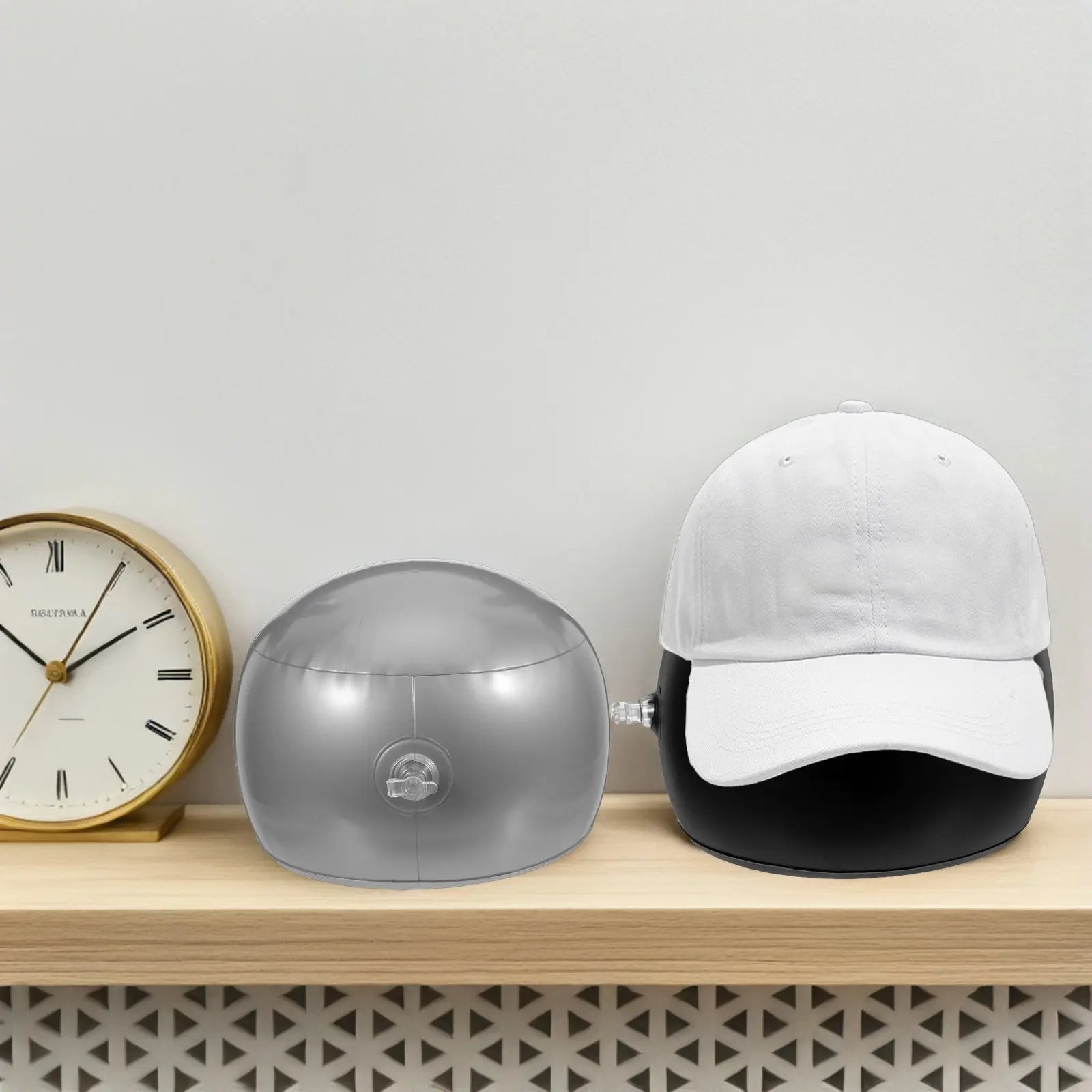 Inflatable Hat Display Stand Portable Foldable PVC Cap Holder