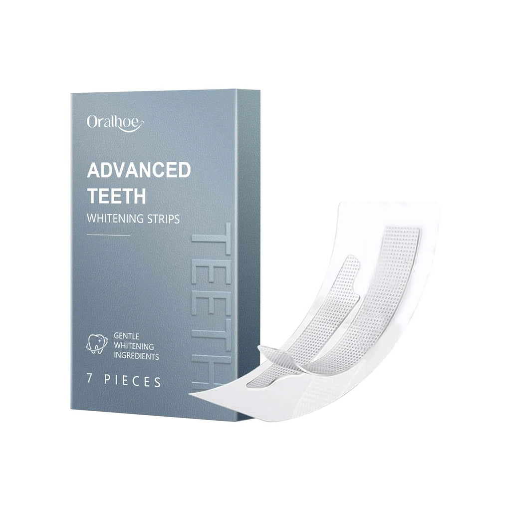 Oralhoe Teeth Whitening Strips – Enamel-Safe, Fresh Breath Teeth Whitening Strips Zpaxo 7pcs boxed