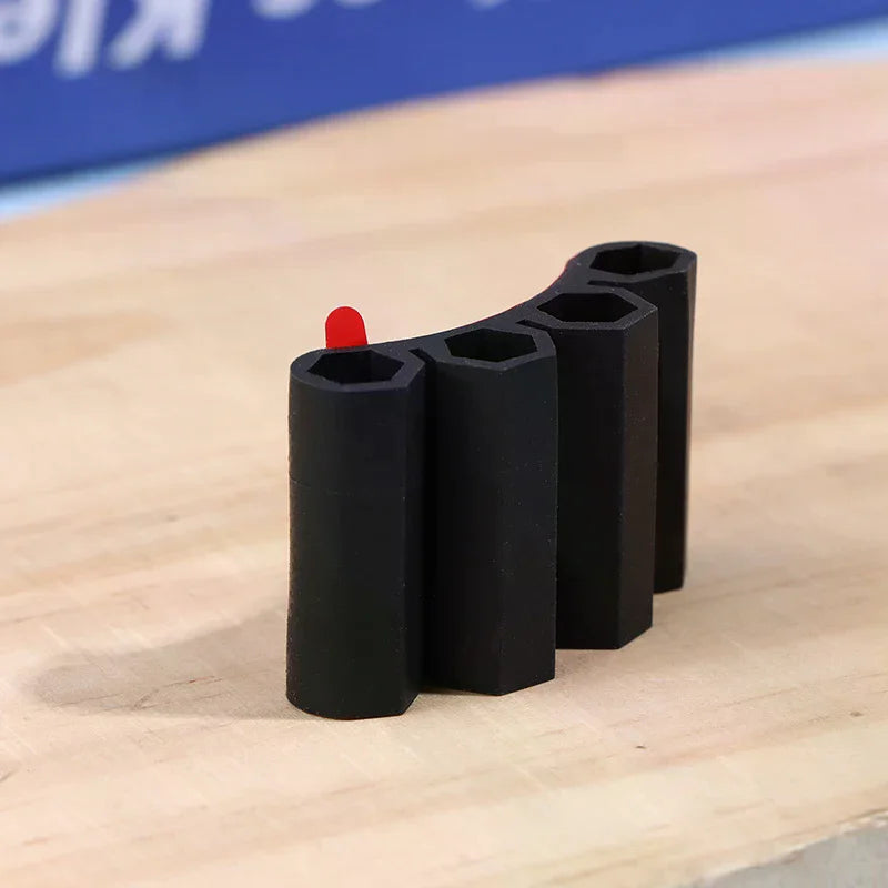 4-Hole Drill Add-on Quick Change Bits Holders Mount Attachment Driver Zpaxo