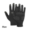 Sports Gloves Winter Touchscreen Compatible Waterproof Anti-slip Zpaxo A1