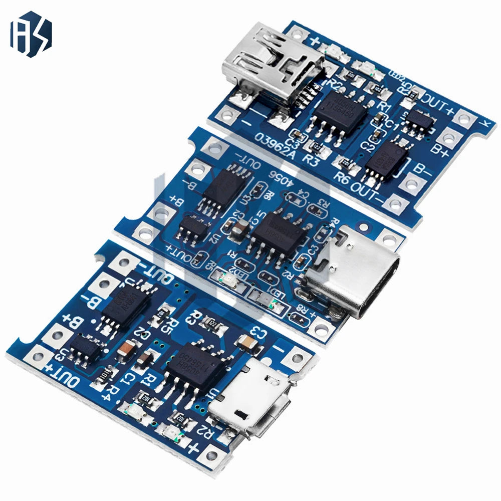 Type-c Micro Mini 5V1A 18650 TP4056 Lithium Battery Charger Module Zpaxo