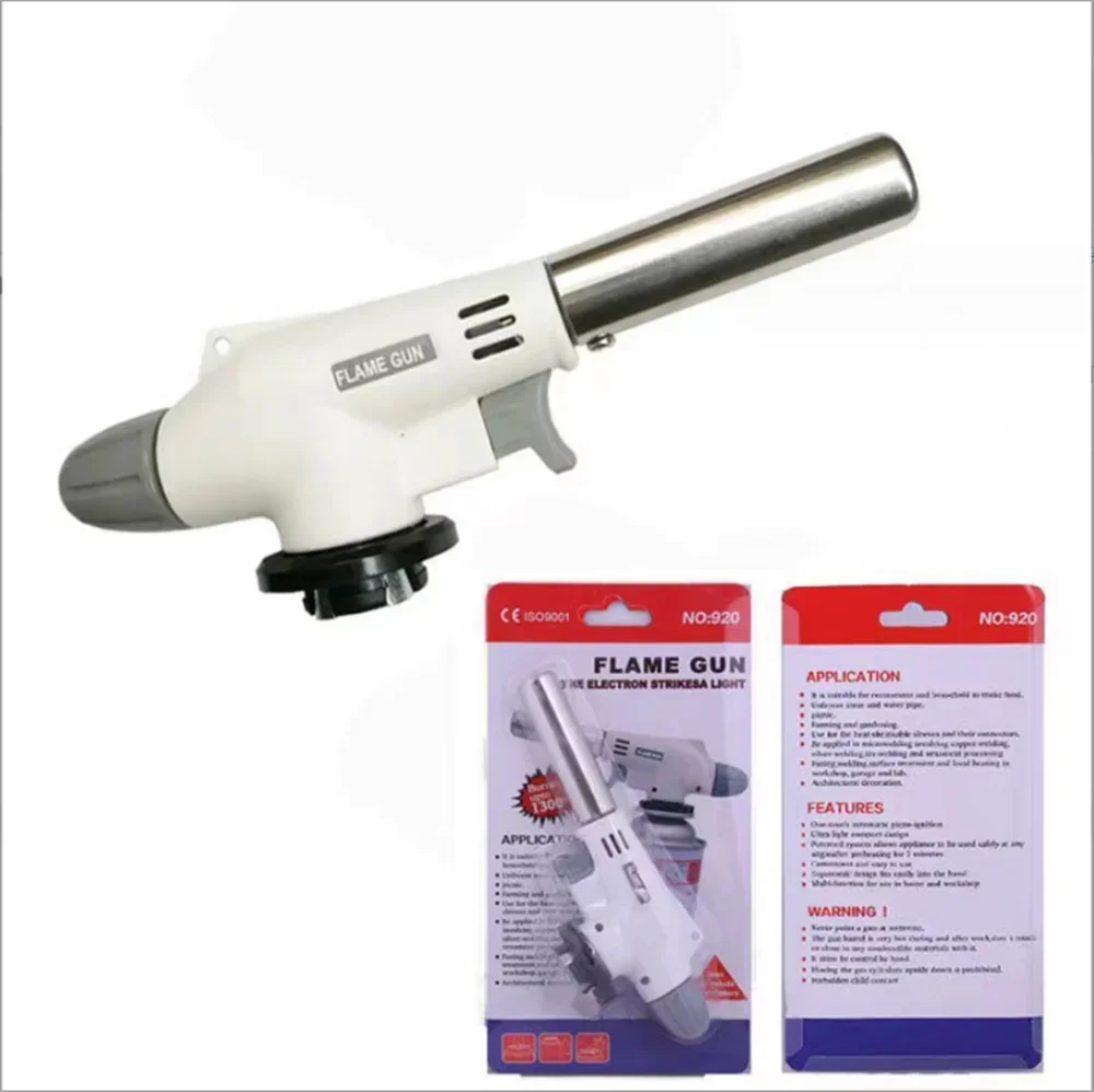 Card burner Outdoor barbecue kitchen baking igniter Flame gun Ceramic core spray gun Small welding torch Zpaxo