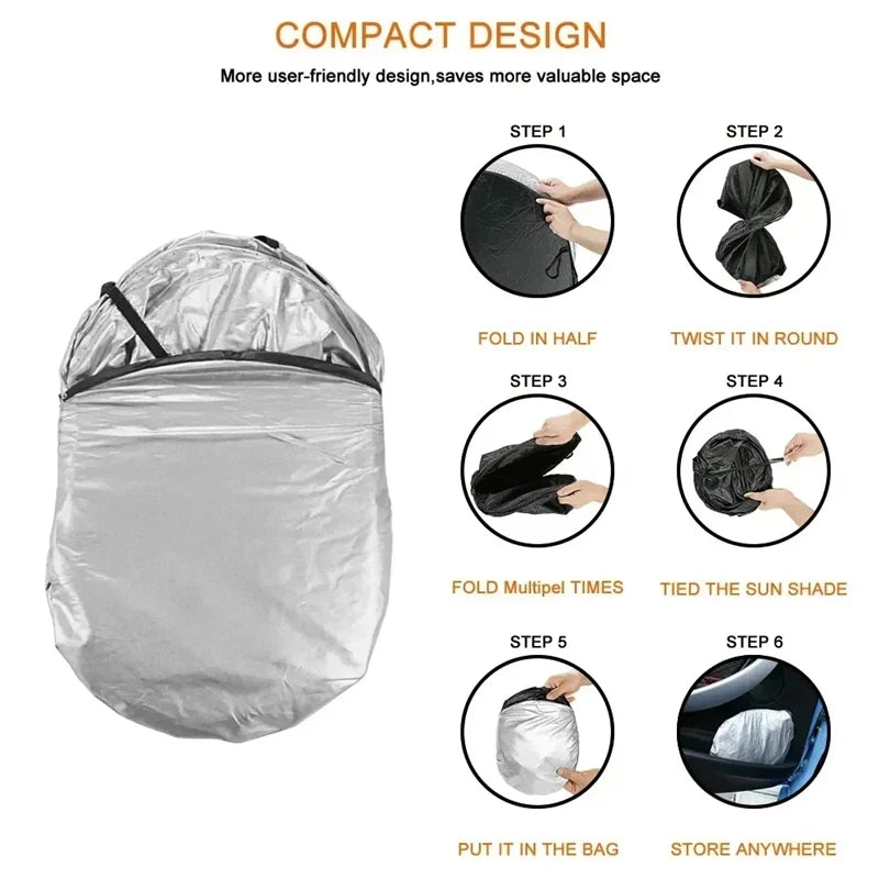 Car Windshield Sun Shade Sunshade Cover Visor Protector Interior Anti