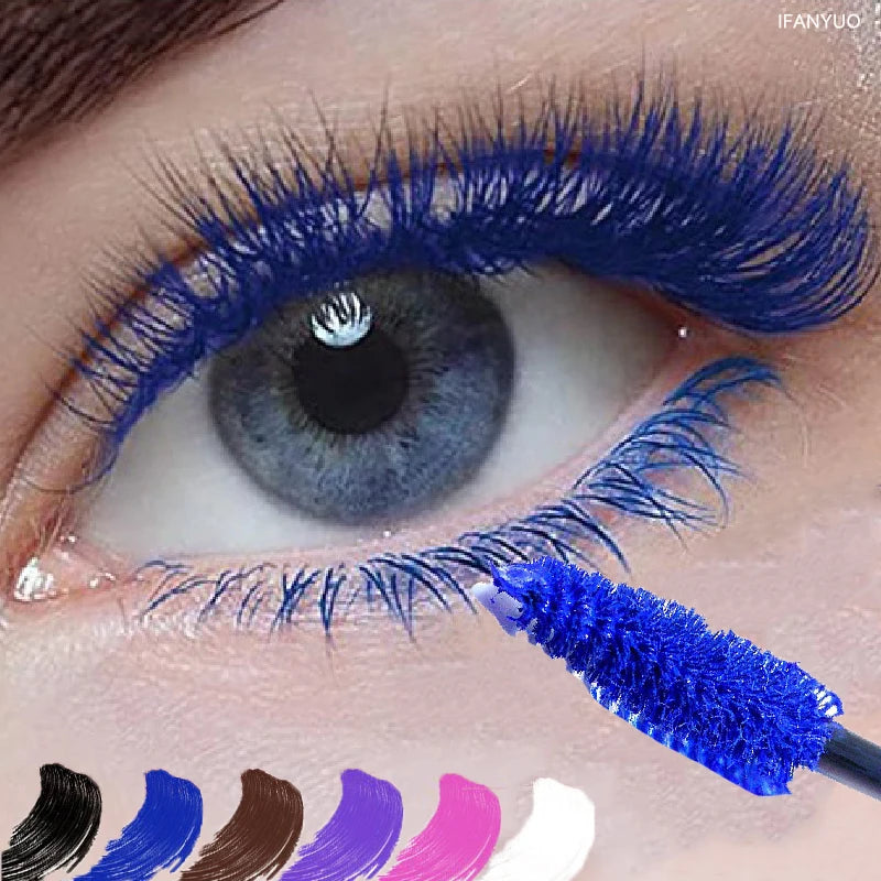4D Colorful Mascara Waterproof Eyelash Extension Glitter Fast Dry