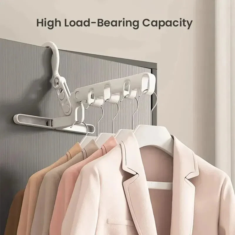 Portable Foldable Travel Hanger Folding Clothes Drying Rack Hangers