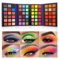 72 Rainbow Eyeshadow Palette Pigment Board Shimmer Glitter Matte Zpaxo 72 color