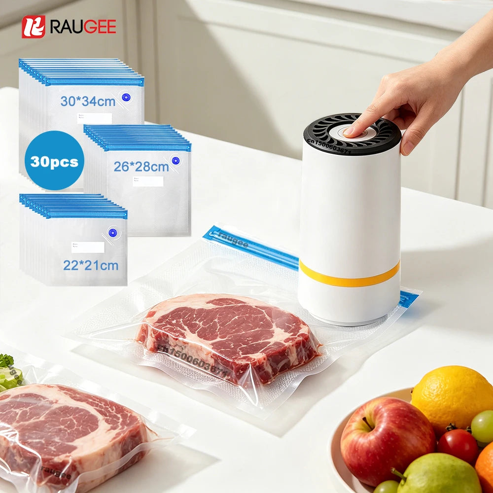 Vacuum Sealer Pump Electric Air Mini Handheld Automatic Sealing