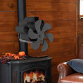 Heat Powered Flue Pipe Fireplace Fan – 6-Blade Silent Stove Fan Stove Fan Zpaxo Default Title