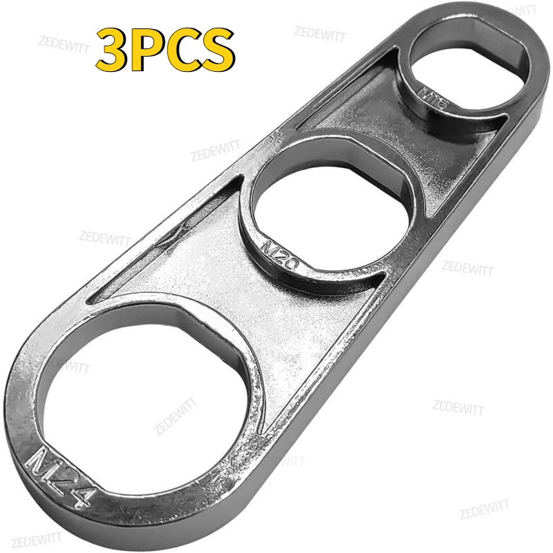2-in-1 Faucet Aerator Wrench & Bubbler Tool for Plumbing