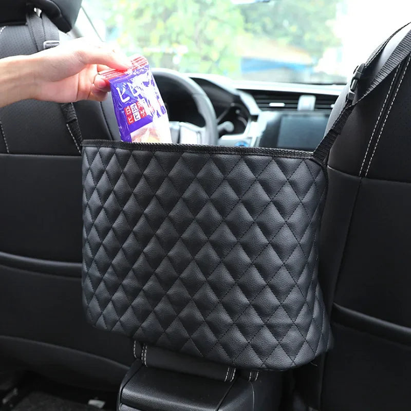 Car Seat Storage Bag Handbag Holder Box Middle Organnizatio