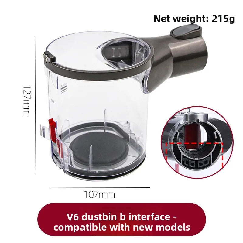 Dyson V6 V7 V8 V10 V11 Dustbin Sealing Ring Rubber Gasket Vacuum Repair Parts Zpaxo v6-b