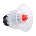 Windproof Foam Nozzle Spray Bottle Flower Watering Fountain Car Wash Zpaxo White