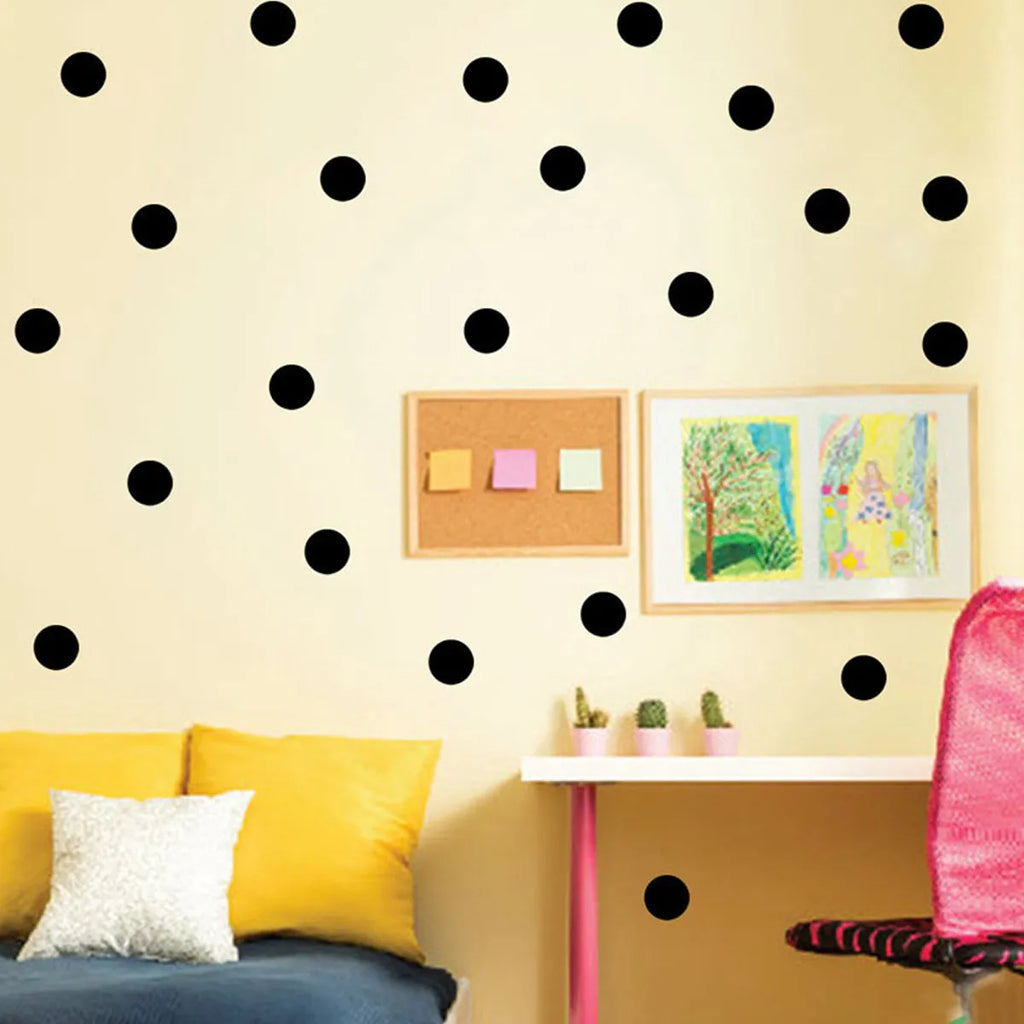 Dot Wall Stickers PVC Removable Waterproof Home Decorative Decals