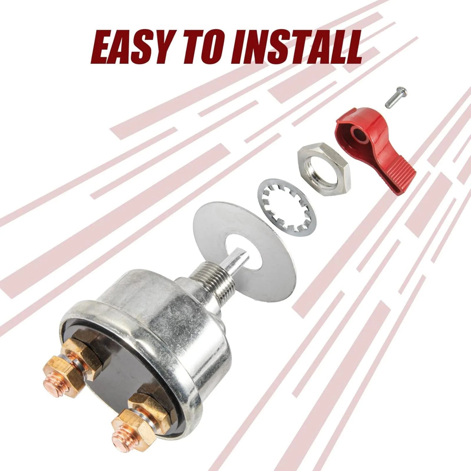 12V 24V 300A Battery Disconnect Switch Marine Contour Master