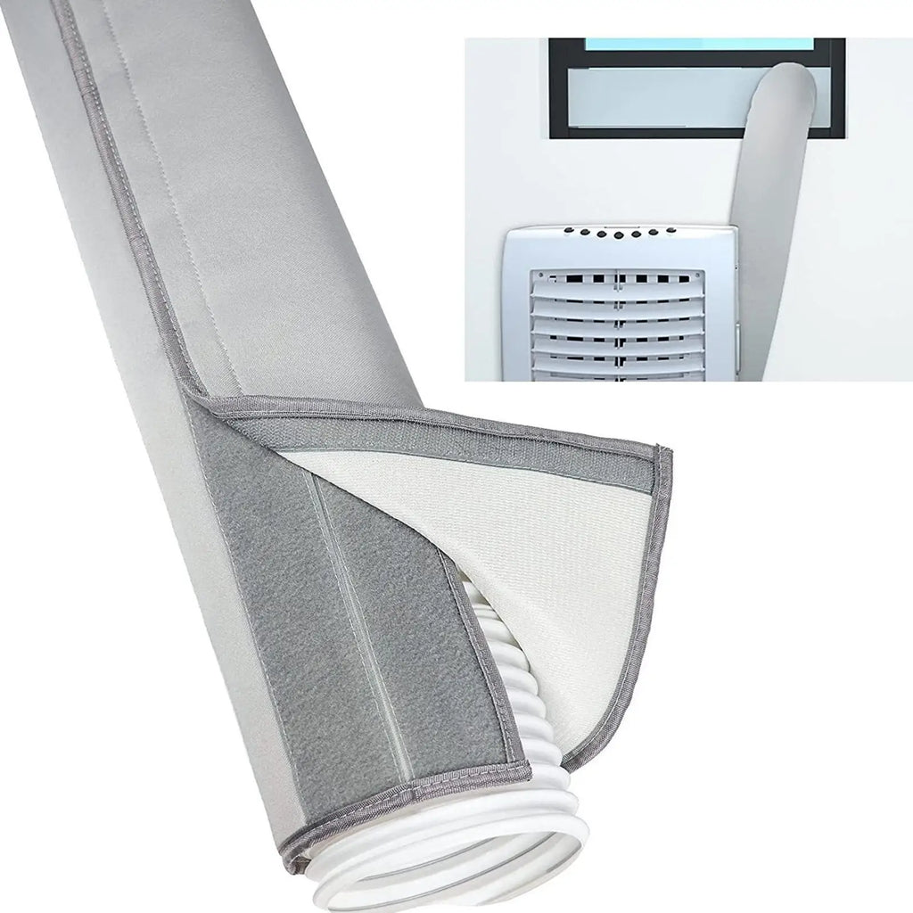 Air Conditioner Hose Cover UV-Resistant Dustproof Portable Ac Exhaust