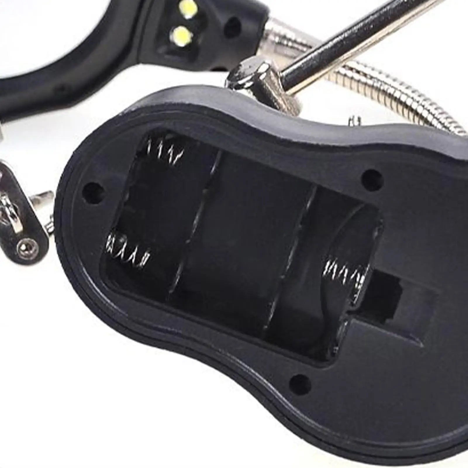 LED Helping Hands Soldering Station Magnifying Glass Clips Adjustable