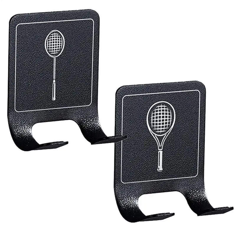 Tennis Racket Holder Universals Wall Mounted Rack Stainless Steel