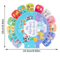 Sticker Books For Toddler Reusable Homeschool Quiet Activities Matching Game Toddler Educational Learning Toys For New Year Zpaxo China Mainland C