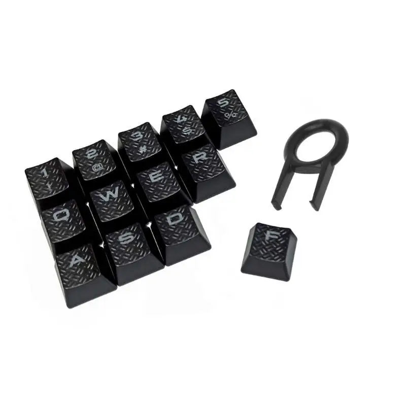 652F 13PCS ABS Backlit Keycaps OEM Profile for Mechanical Keyboard DIY Best for Gamer Zpaxo