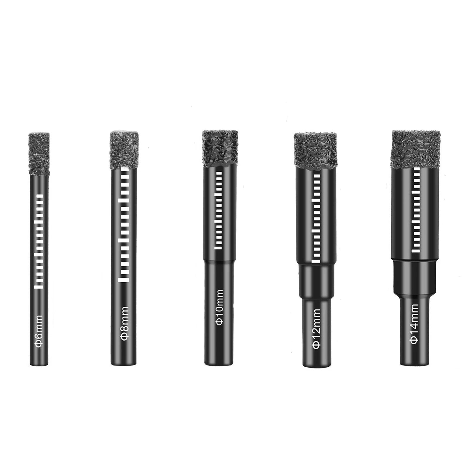 Diamond Brazed Dry Drilling Bit Porcelain Cup Saw Ceramic Marble
