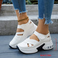 Women's Sandals Closed Toe Office Career Summer Solid Wedge Shoes