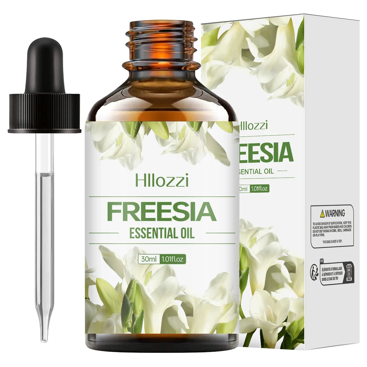 Freesia essential oil plant essential oil aromatherapy oil pure essential oil aromatherapy humidifier soap multifunctional essen Zpaxo 30ML FREESIA Other