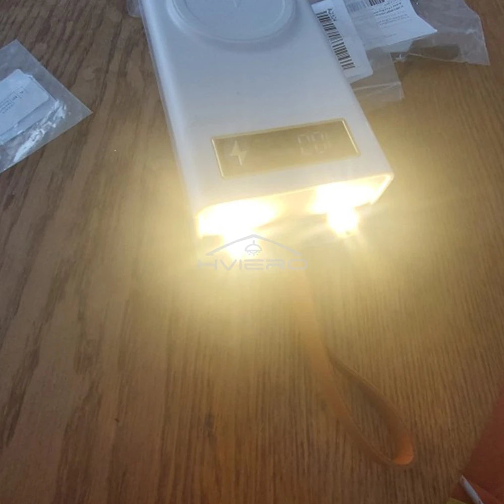USB 3-LED Night Light Touch Dimmer – Warm White Portable Lamp USB Night Light Zpaxo