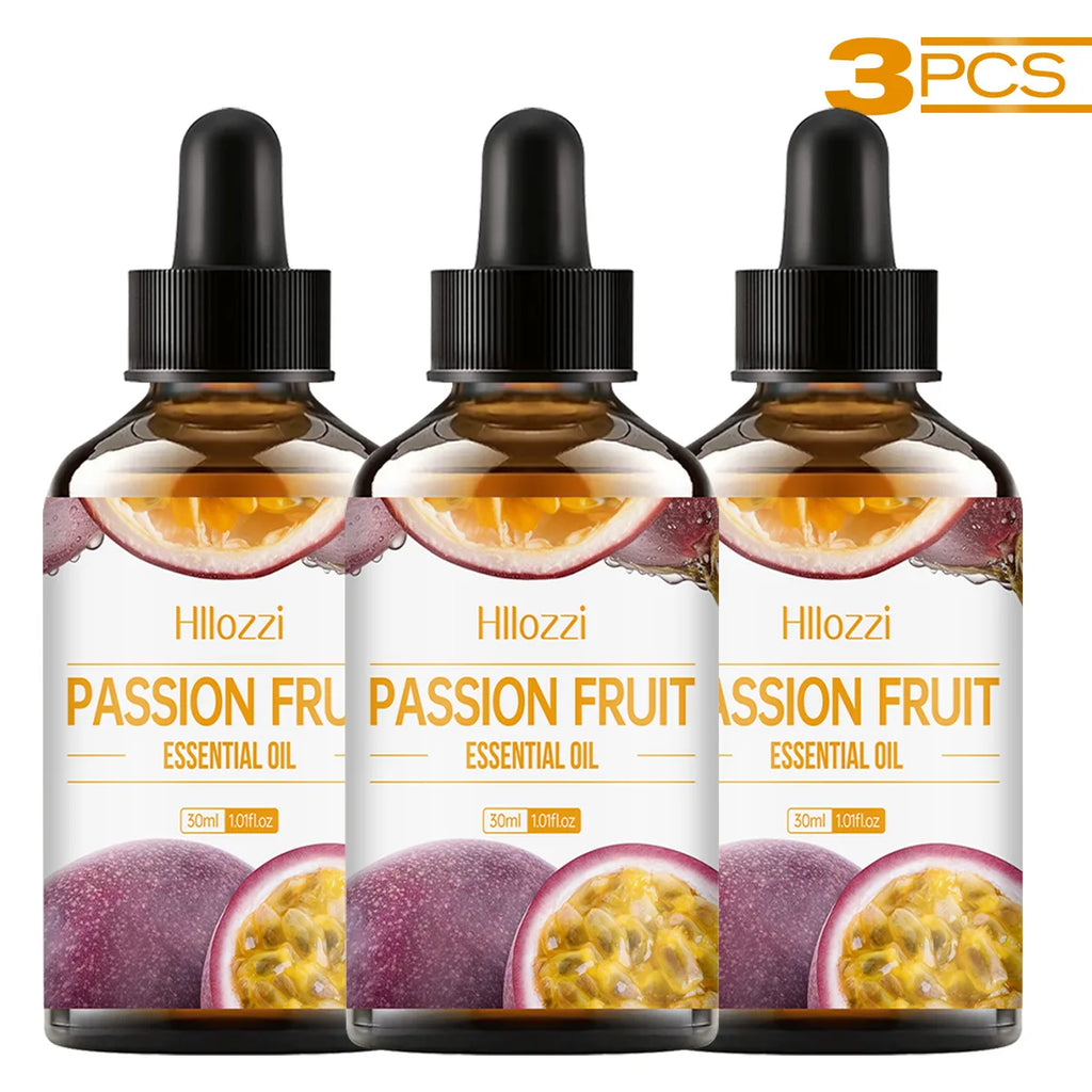 30mlPassion Fruit Essential Oil Skin Brightening, Hydrating, Hair Repair, Aromatherapy Humidifier Soap Multi-purpose essential Zpaxo PASSION FRUIT 2PCS 30ml Fruit