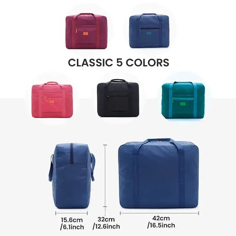 Fashion Travel Duffel Bag Lightweight Foldable for Women and Men Tote Carry On Luggage Weekender Overnight Zpaxo