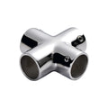 316 Stainless Steel Rail Fitting Tube 7 Pipe Connector Heavy Duty 4 Zpaxo Silver-25mm
