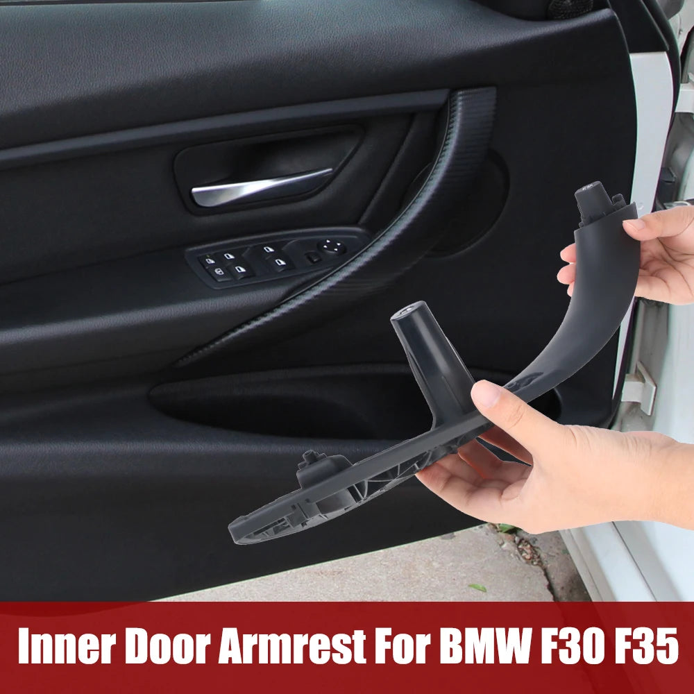 Car Inner Handle Interior Door Handles Black Front Rear Left Right