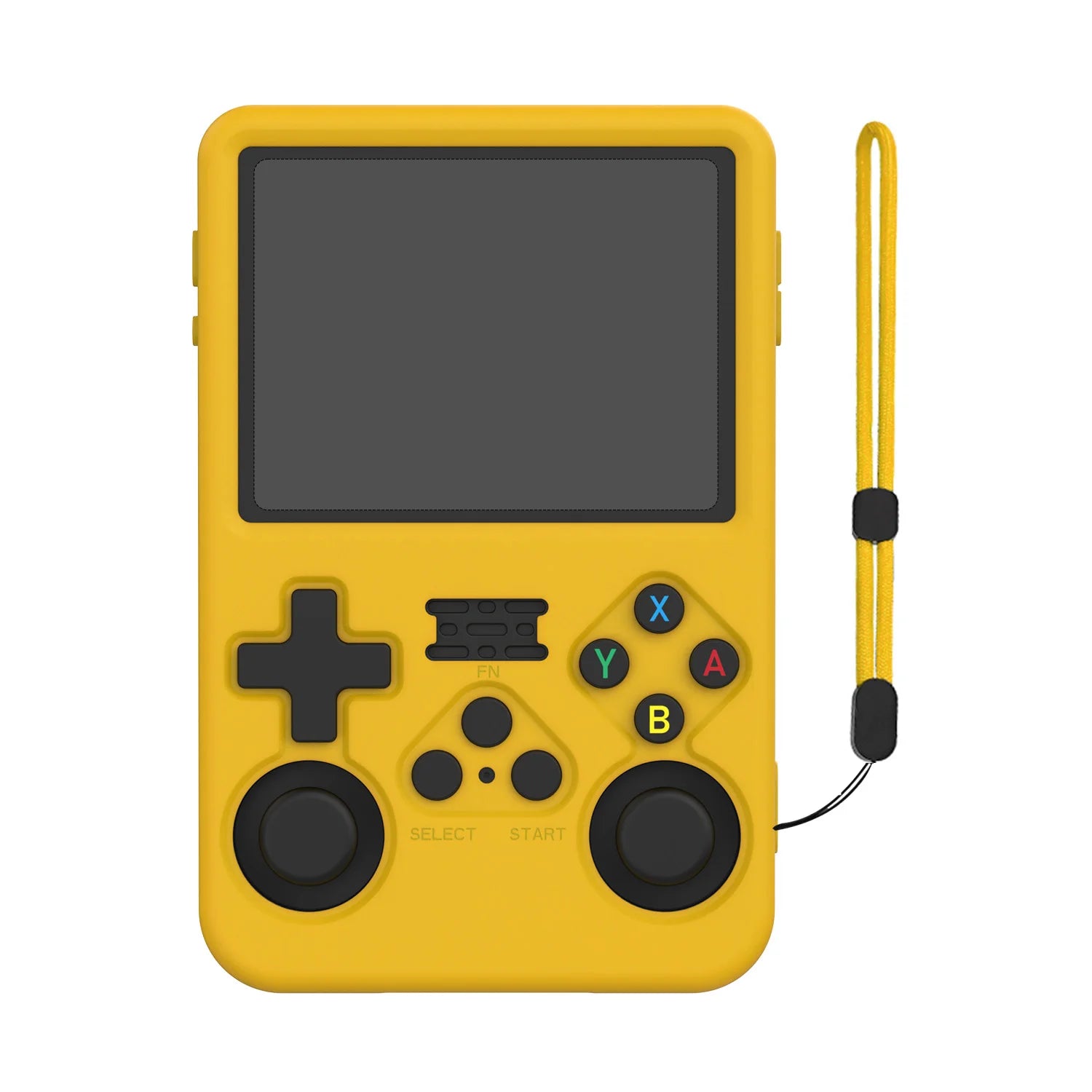 Protective case For R36S Silicone Case Soft 360° drop protection Case For R36s Handheld Game Console Accessories Zpaxo YELLOW