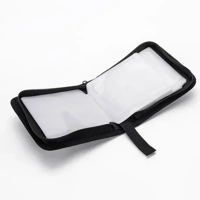 1Pc 40Tablets CD DVD Discs Oxford Handbags Storage Case CD/DVD Case CD Case Storage DVD Organizer Case DVD Booklet Holder Zpaxo
