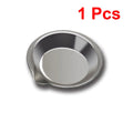 1-10pcs Stainless Steel Painting Palette Spouted Color Bowls Oil Paint Trays Paint Color Mixing Cups For Art Stationery Supplies Zpaxo 1pcs With mouth