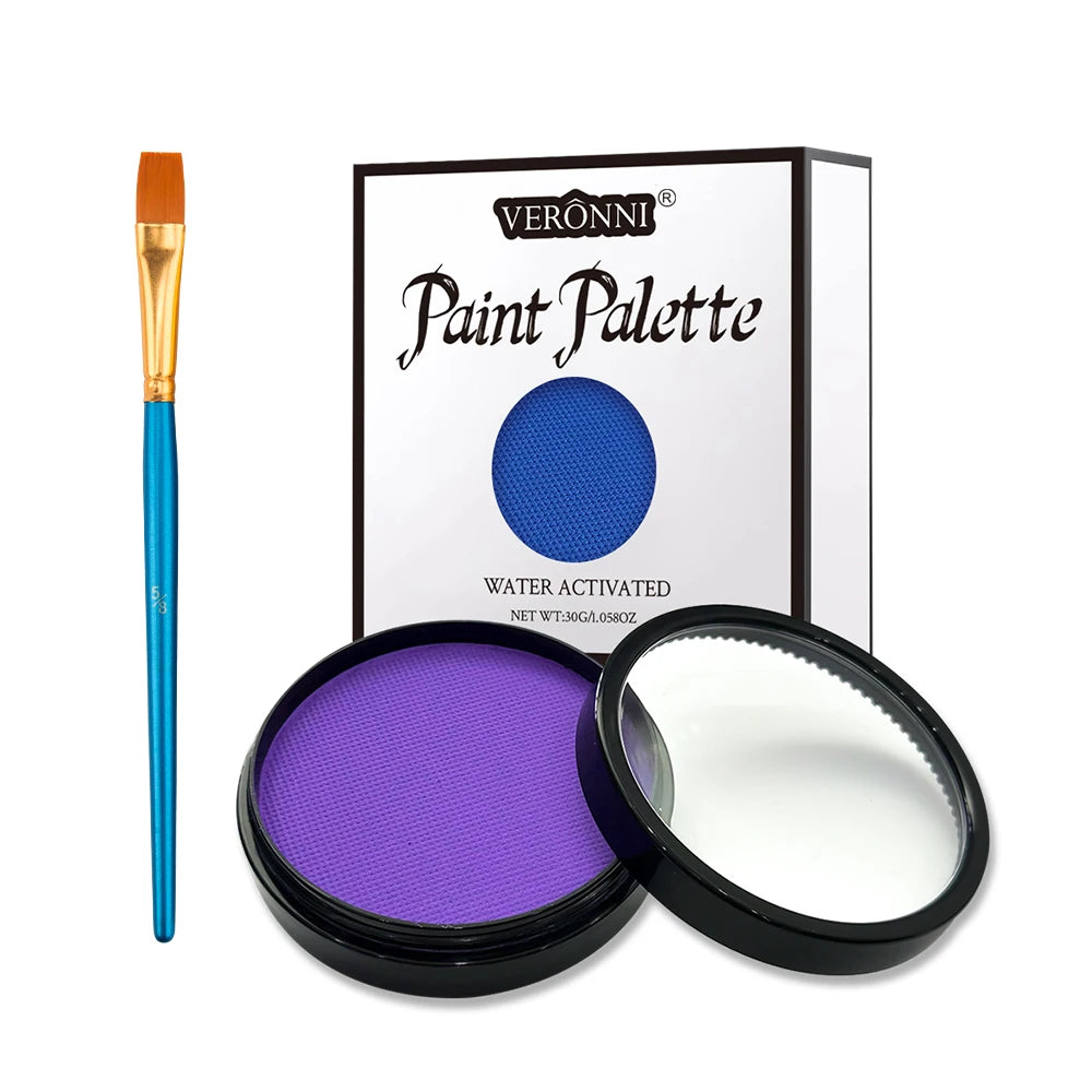 Water Activated Face Body Paint Non-toxic Safe Painting Multiple Zpaxo 2pcs-E