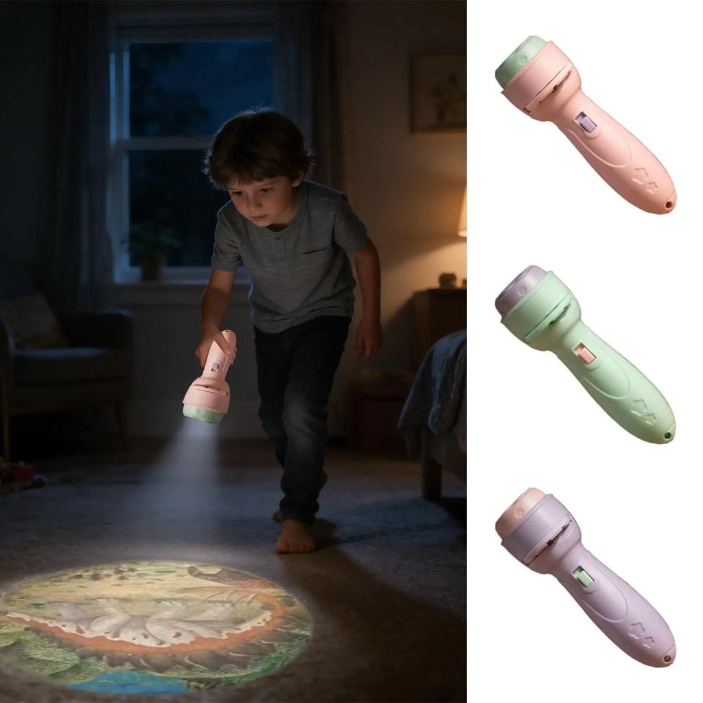 Flashlight Projector For Kids Projection Torches With 24 Patterns Torch Projector For Kids Boys Girls Home Bedroom Ceiling Zpaxo