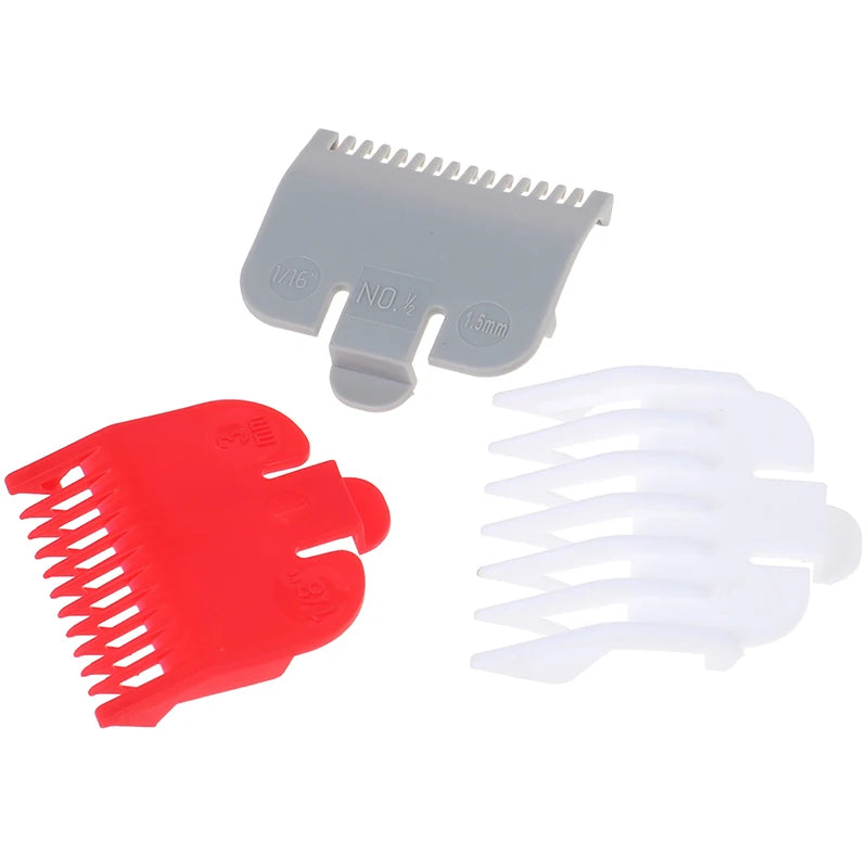 3Pcs 4.7/4.8/5CM Hair Clipper Limit Comb Cutting Guide Barber Replacement Hair Trimmer Tool Zpaxo onesize