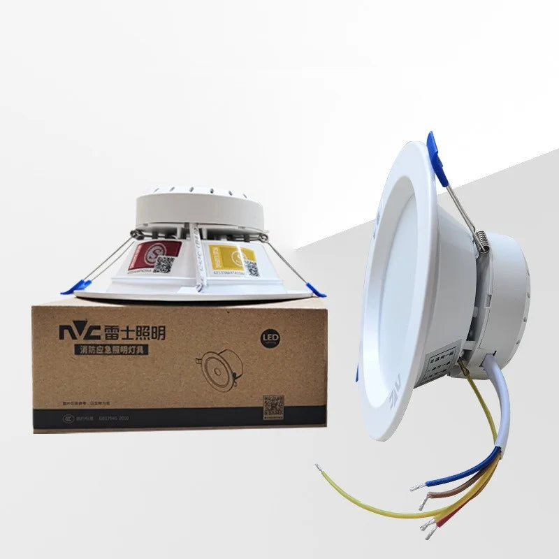 SHINEKNOT LED Emergency Recessed Downlight AC 200–240V