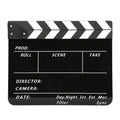 Acrylic 30x25cm Clapperboard Director Movie Clappers Film Television