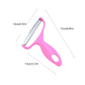 Vegetable Fruit Peeler Cabbage Potato Carrot Cucumber Cutter Graters Kitchen Gadgets Zpaxo purple