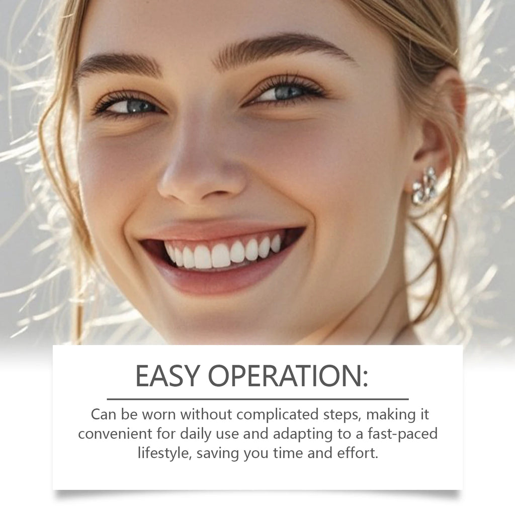 Tooth Decoration Set, Soft Material Lightweight Design Comfortable Portable Premium Improve Daily Social Smile Aesthetics Zpaxo