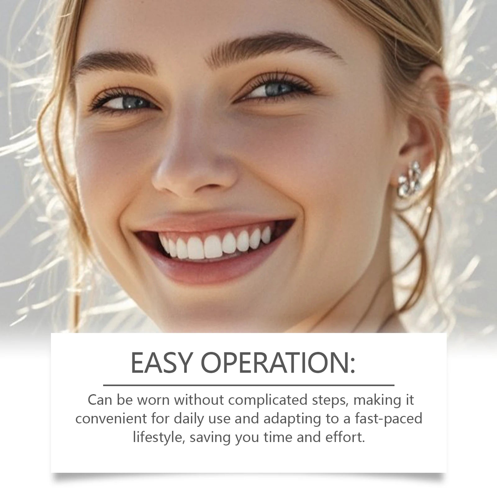 Tooth Decoration Set, Soft Material Lightweight Design Comfortable Portable Premium Improve Daily Social Smile Aesthetics Zpaxo