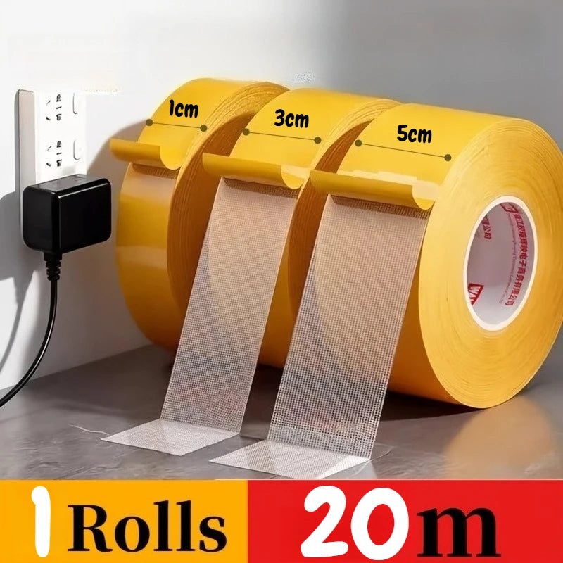 Super Sticky, High-Viscosity Double-Sided Adhesive Tape - Perfect for Carpet, Leather, Wall & Floor Fixing Zpaxo