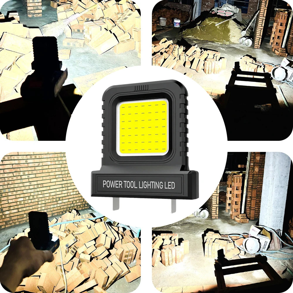 14W Mini Pocket Work Light 2 Modes Lighting Strong Bright Spotlight