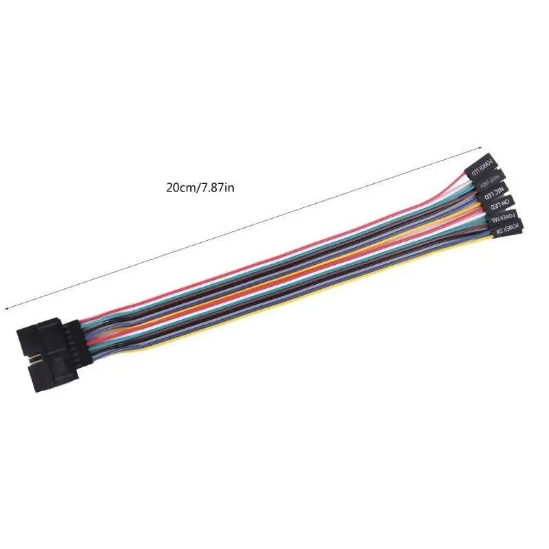 652F Host Power Cable For Mainboard to Chassis, 8Pin Design Easy to Use Zpaxo