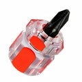 Ultra short mini cross flathead screwdriver Zpaxo Red Cross